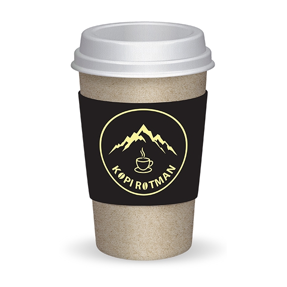 Jasa desain kemasan minuman kopi dengan desain unik dan menarik.