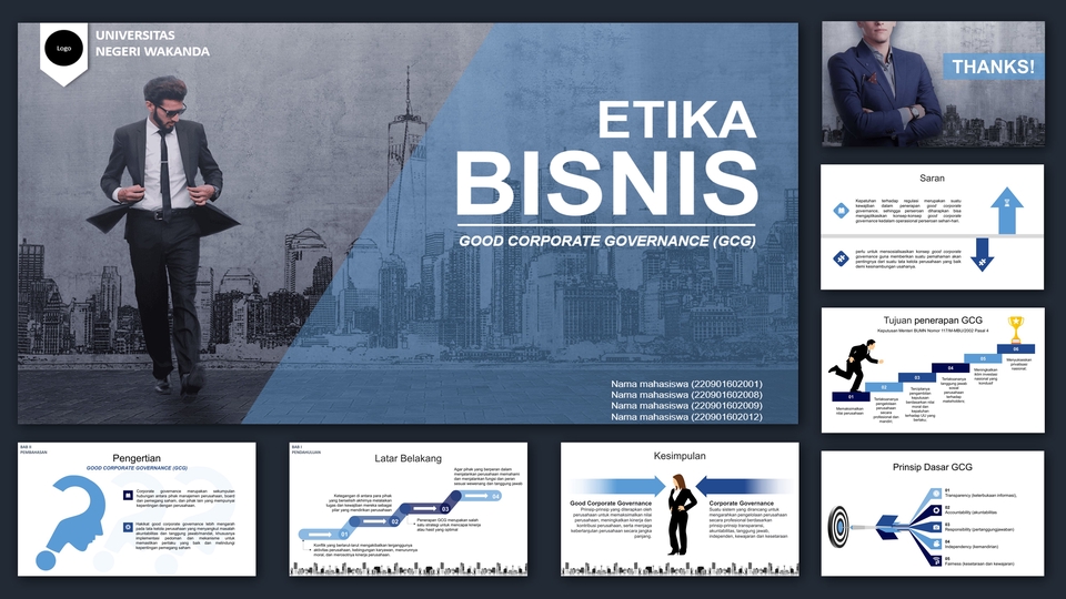 Jasa pembuatan presentasi powerpoint profesional dan menarik dengan desain slide presentasi  modern dan unik, untuk berbagai keperluan seperti presentasi bisnis, skripsi, proposal, seminar dan lainnya.