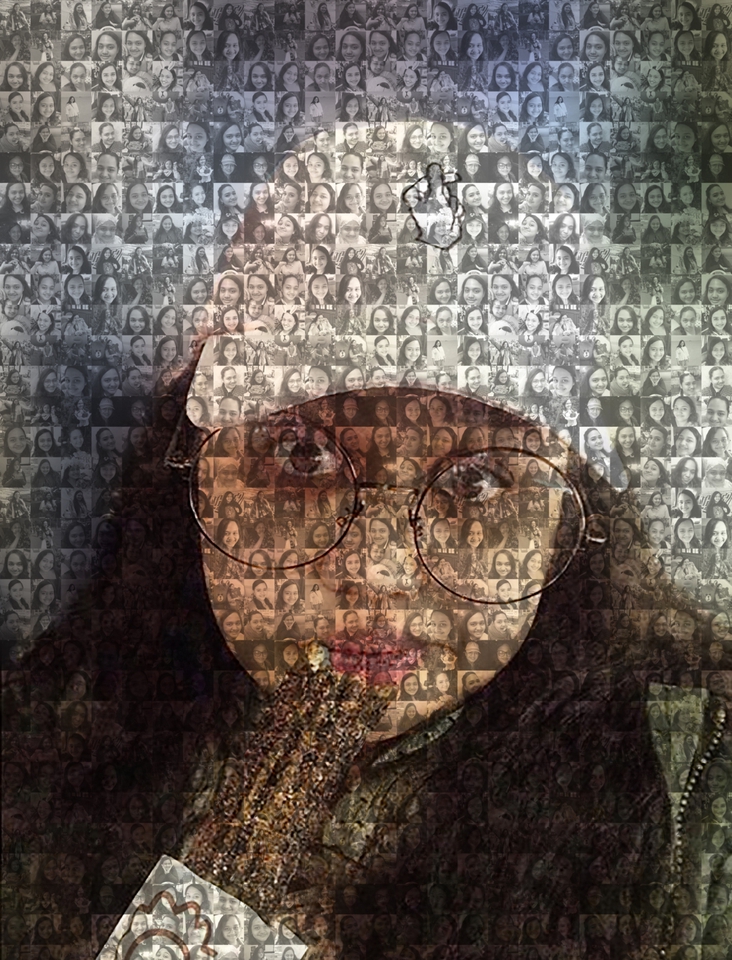 Gambar dan Ilustrasi - Gambar Mosaic Foto Potrait - 3