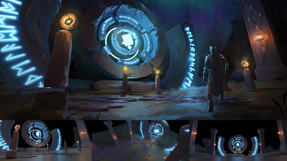ตัวละครเกมและฉาก - ออกแบบฉากหลังและไอเทม Concept Art / Background Art / Game Asset - 8