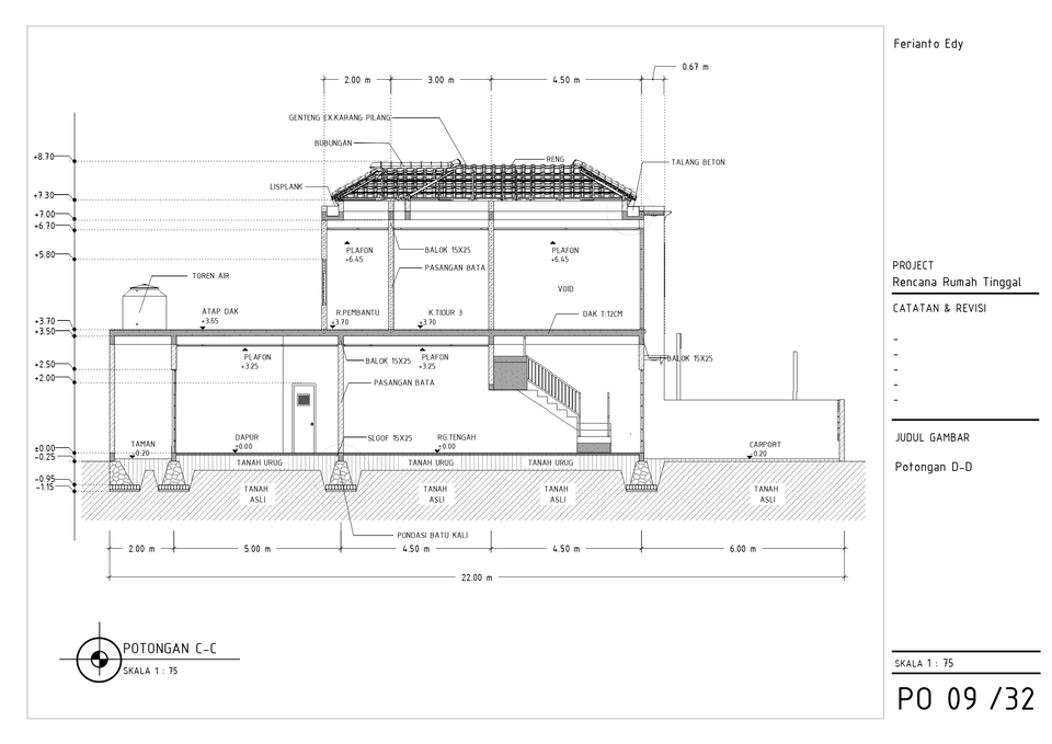 CAD Drawing - JASA GAMBAR KERJA 1-3 HARI JADI - 13