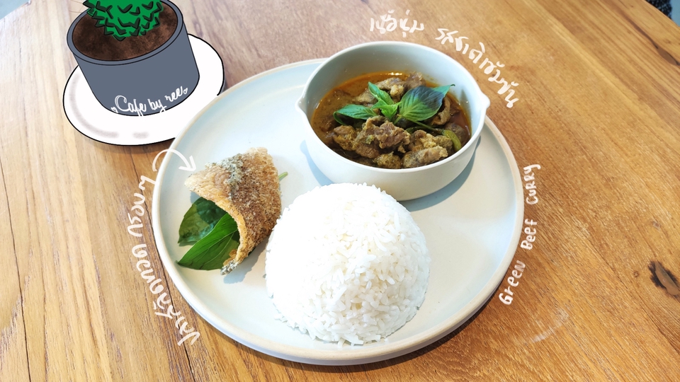 วาดภาพประกอบ - รับแต่งภาพเพื่อลงรีวิวคาเฟ่ โปรโมทร้าน วาดภาพประกอบ/ภาพเหมือน เช่น อาหาร เครื่องดื่ม - 9