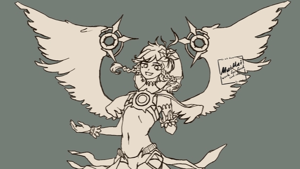 วาดภาพการ์ตูน - Commision คอมมิชชั่น รับวาดภาพแบบ Concept Art วาดภาพตัวละครต่างๆ ในสไตล์อนิเมะ - 4