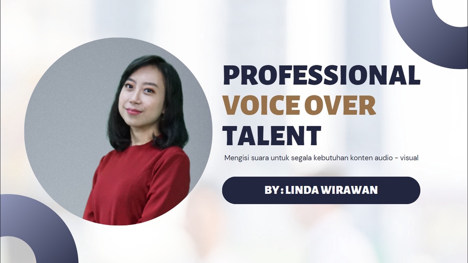 Jasa Voice Over, Dubbing, dan Pengisi Suara Video - Voice Over Wanita Spesialis Youtube