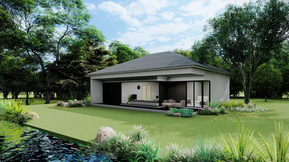 3D Perspective - 3D Perspective Exterior / Interior - 1
