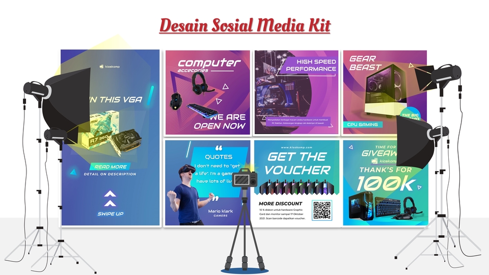 Banner Online - DESAIN BANNER, KONTEN SOSMED, FEED, STORY INSTAGRAM & ALL MEDIA PROMOSI - 3