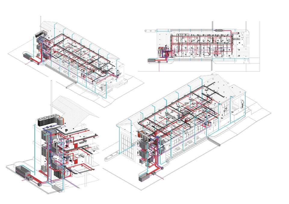 CAD Drawing - Jasa Gambar Kerja BIM - DED (ARS, STR, MEP) dengan REVIT - 19