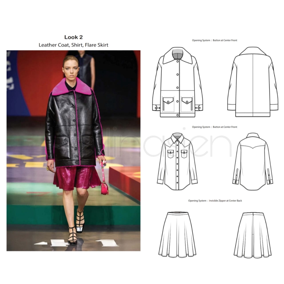 Gambar dan Ilustrasi - FASHION DESIGN-ILLUSTRATION & TECHNICAL DRAWING - 8