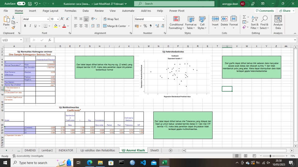 Analisis Data - Jasa olah data statistik kuantitatif software SPSS,EVIEWS,EXCEL untuk penelitian - 3