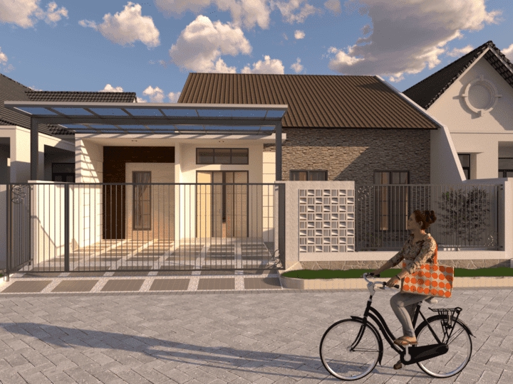 3D & Perspektif - Jasa Desain Bangunan Profesional & Terpercaya - Rumah Tinggal,Perumahan,Toko,Ruko,Rumah KOS,Cafe - 8