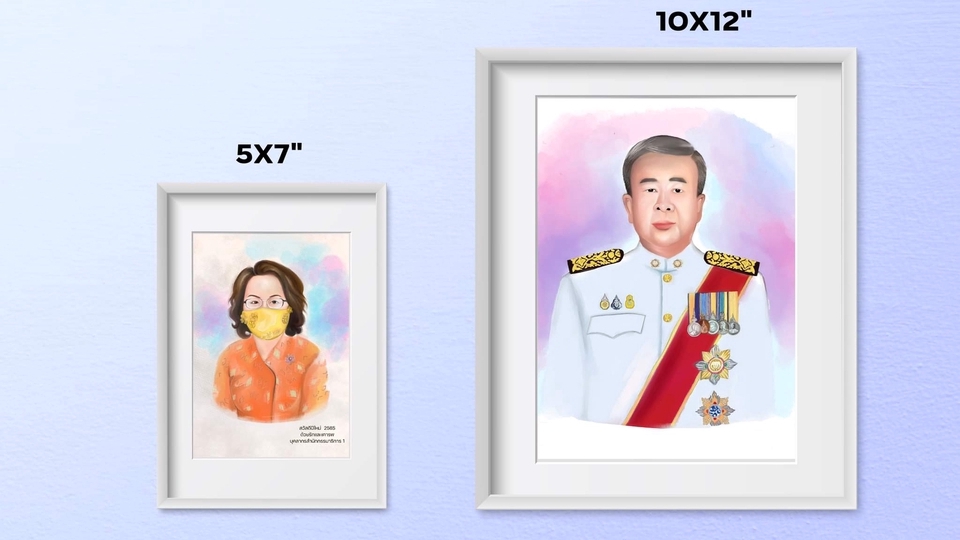 วาดภาพเหมือน Portrait - วาดภาพดิจิตอล ภาพล้อเลียน การ์ตูน หน้าปกนิยาย แฟนอาร์ต ธีมไลน์ สติ๊กเกอร์ไลน์ - 18