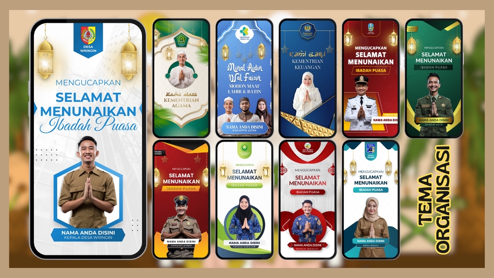 Jasa Desain Kartu Ucapan Selamat Menunaikan Ibadah Puasa dengan Desain Kreatif dan Unik