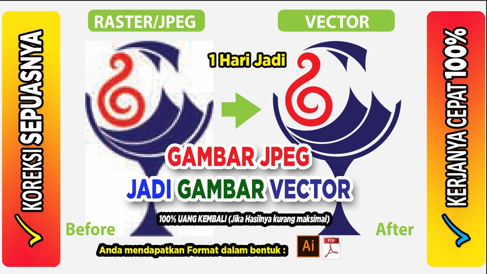 Gambar dan Ilustrasi - JPEG jadi VECTOR - 3