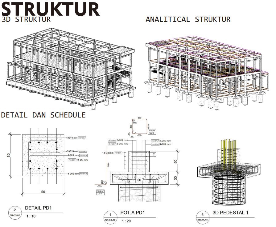 CAD Drawing - BIM engineering dan drafter - 12