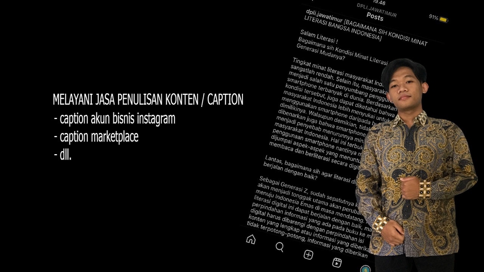 Penulisan Konten - Jasa Penulisan Konten / Content Writer - 1