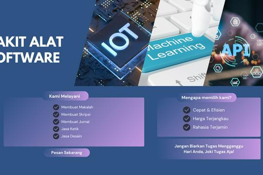 Jasa Pembuatan Robot dan Elektronika - Jasa Rakit Alat IoT, Software, Machine Learning, Web, Coding