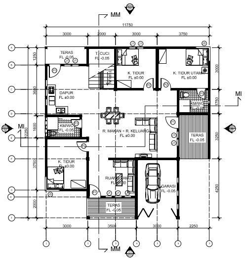 CAD Drawing - Desain Tiny House dan Minimalis - 2