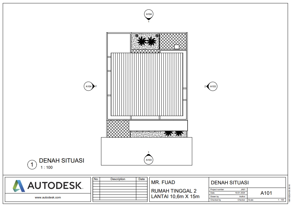 CAD Drawing - Pembuatan gambar 2D AUTOCAD, REVIT, GAMBAR IMB, GAMBAR KERJA, GAMBAR STRUKTUR, GAMBAR AS BUILT - 5