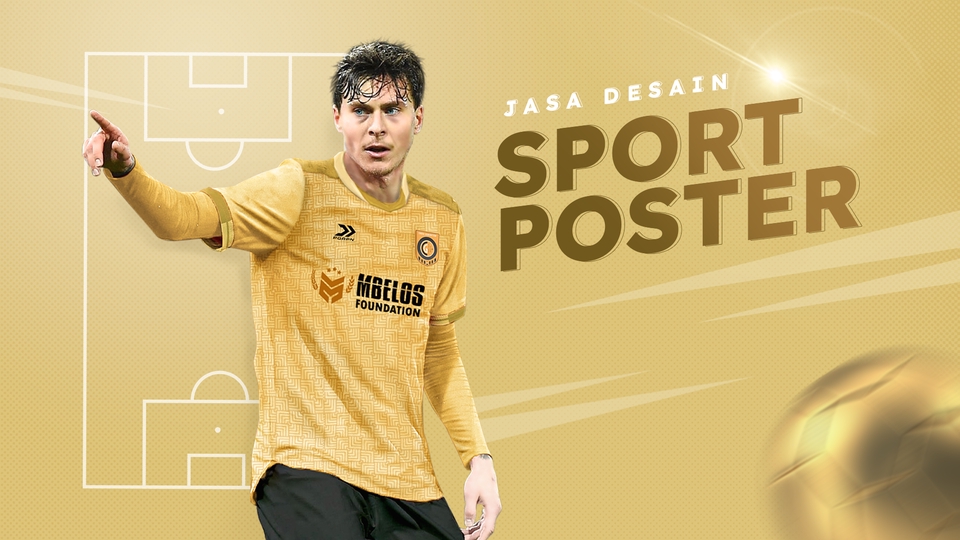 Banner Online - Desain Sport Poster (Fun Football, Futsal, Basket) - 1
