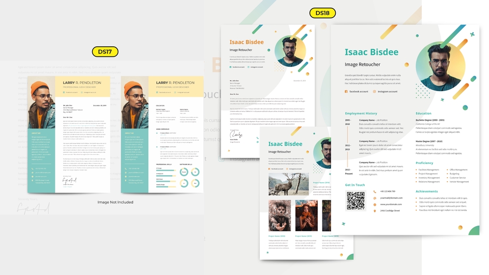 Portfolio & Resume - Desain Resume / CV Kreatif, Unik, Minimalis Dan Profesional (1 Hari Jadi) - 5