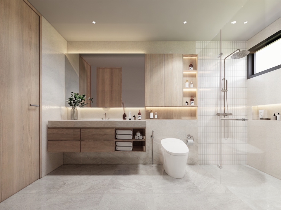 3D Perspective -  รับทำภาพ 3D Perspective Interior Exterior ภาพเสมือนจริง งานสถาปัตยกรรม - 9