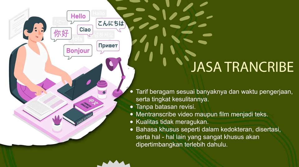 Pengetikan Umum - Jasa Transcribe Jepang dan Indonesia - 1