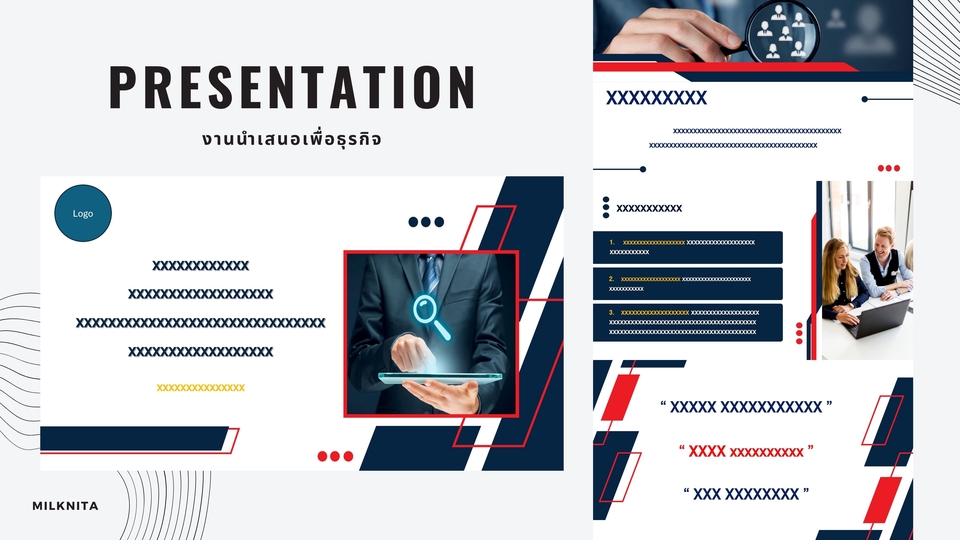 Presentation - รับออกแบบ Power Point เพื่องานนำเสนอ ที่สร้างสรรค์ เข้าใจง่ายไม่น่าเบื่อ - 10