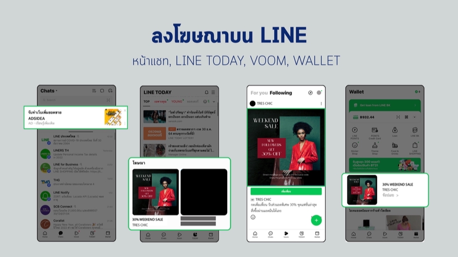 Social Media Ads - รับยิงโฆษณาบน LINE ขึ้นหน้าแชท, LINE TODAY, VOOM และอื่นๆ - 1