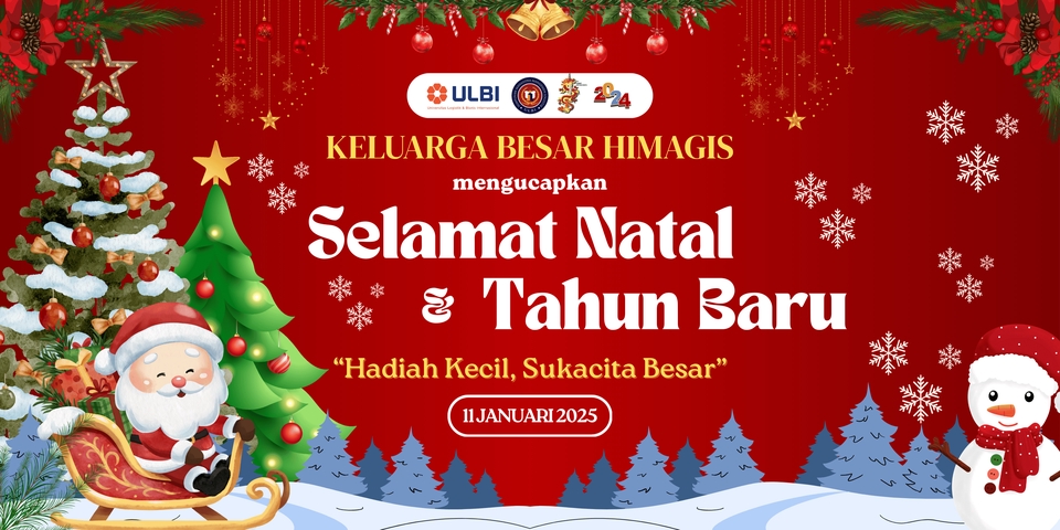 Jasa pembuatan presentasi Natal & Tahun Baru dengan desain powerpoint menarik dan profesional, harga terjangkau.