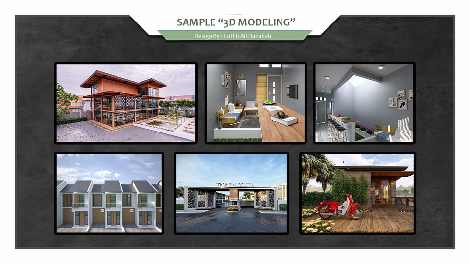 CAD Drawing - Jasa Desain Bangunan Arsitektur 2D & 3D (IMB, Exterior, Interior, Furniture) - 6