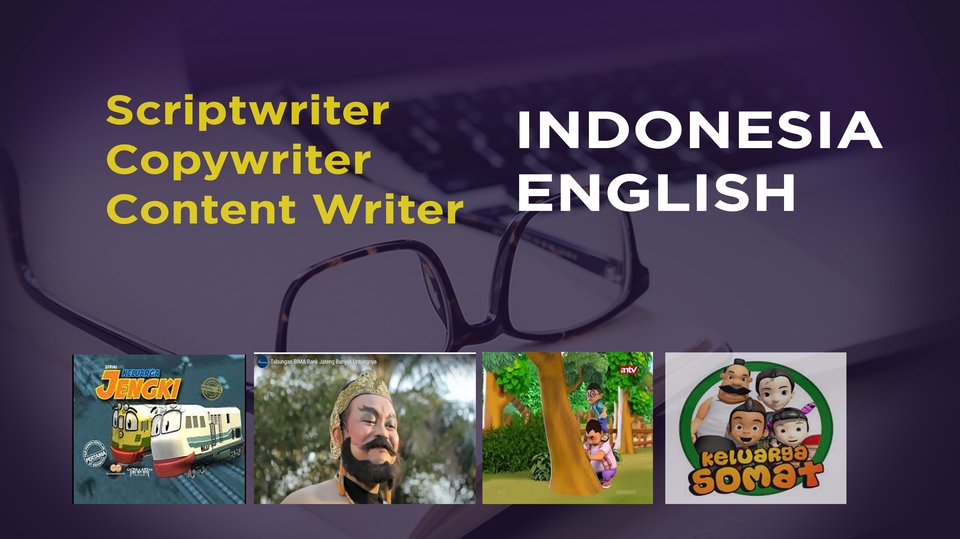 Penulisan Konten - Creative Writer (Script, Skenario, Content, Fiksi, Audio) Artikel & etc - Let's me Know - 1