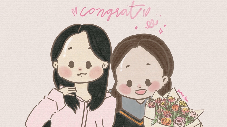 วาดภาพประกอบ - วาด character แนวการ์ตูน - 1