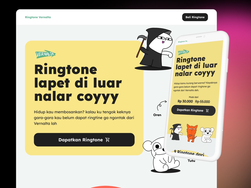 Jasa desain website profesional dan murah untuk membuat desain web yang menarik dan modern. Dapatkan desain website terbaik dengan harga terjangkau.