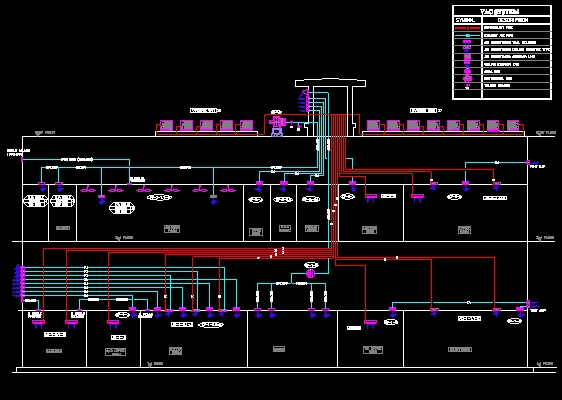 CAD Drawing - Mechanical & Electrical Desain Gambar 2D MEP M.E - 9