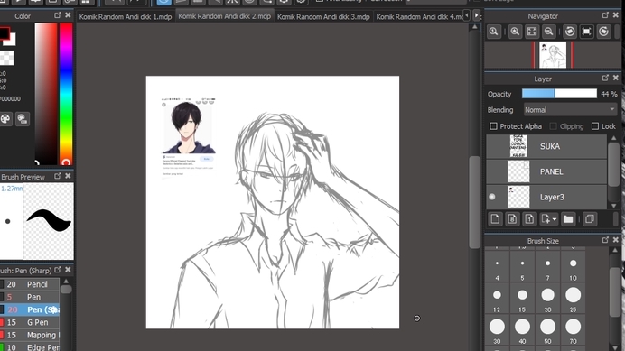 Desain Karakter - Desain Karakter Anime Murah! Jadi 2 hari - 1