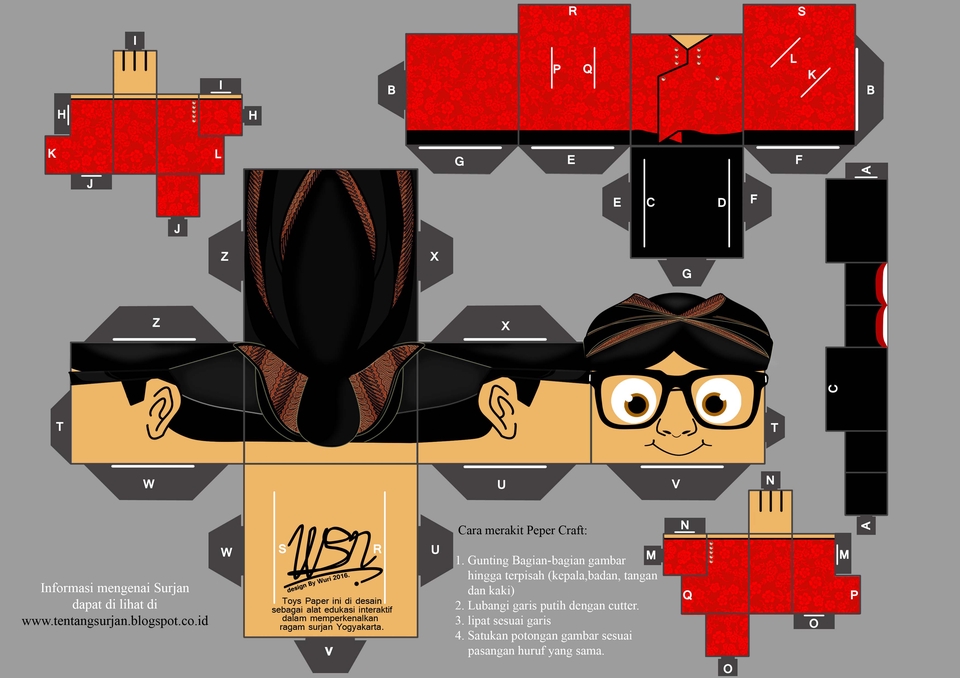 Gambar dan Ilustrasi - Paper Toys Custom - 3