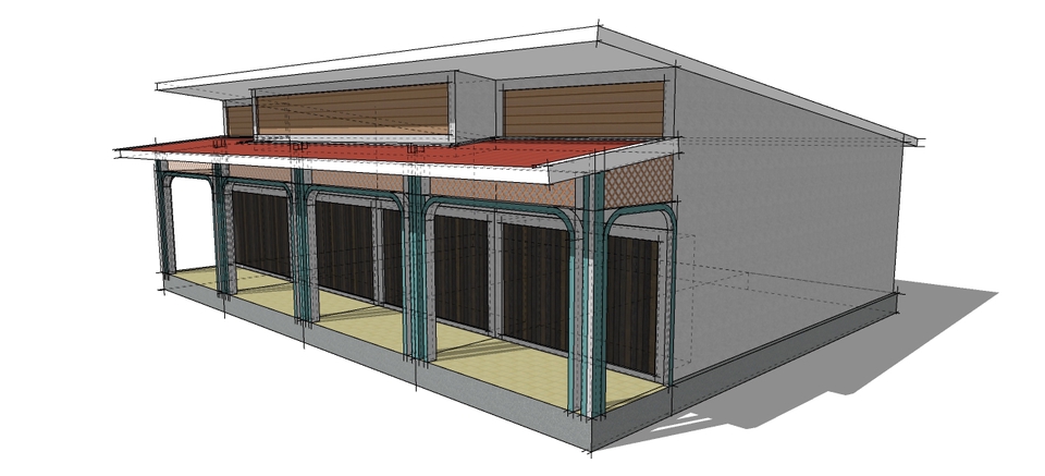 3D Perspective - 3D SketchUP Perspective - 4