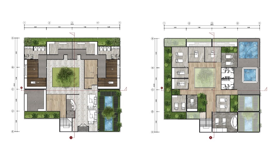 ออกแบบตกแต่งภายในและภายนอก - รับออกแบบ วางแปลน ทำภาพ 3D perspective และงาน Video 3D Animation บ้าน คอนโด ภายนอก และภายใน  - 21