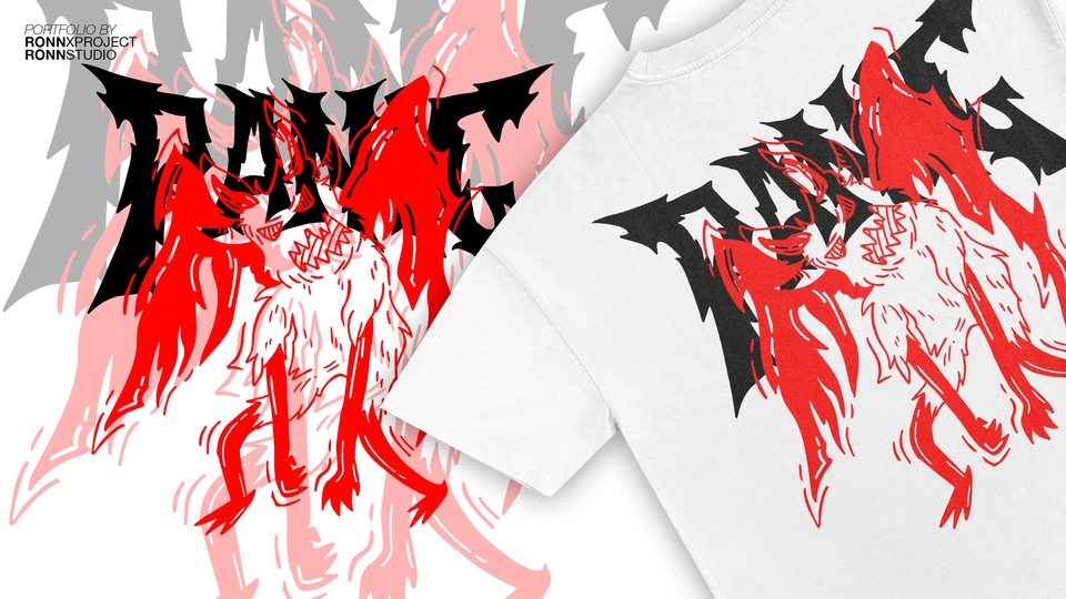 Desain Kaos & Motif - DESAIN KAOS STREETWEAR UNTUK KEBUTUHAN CLOTHING BRAND - 4