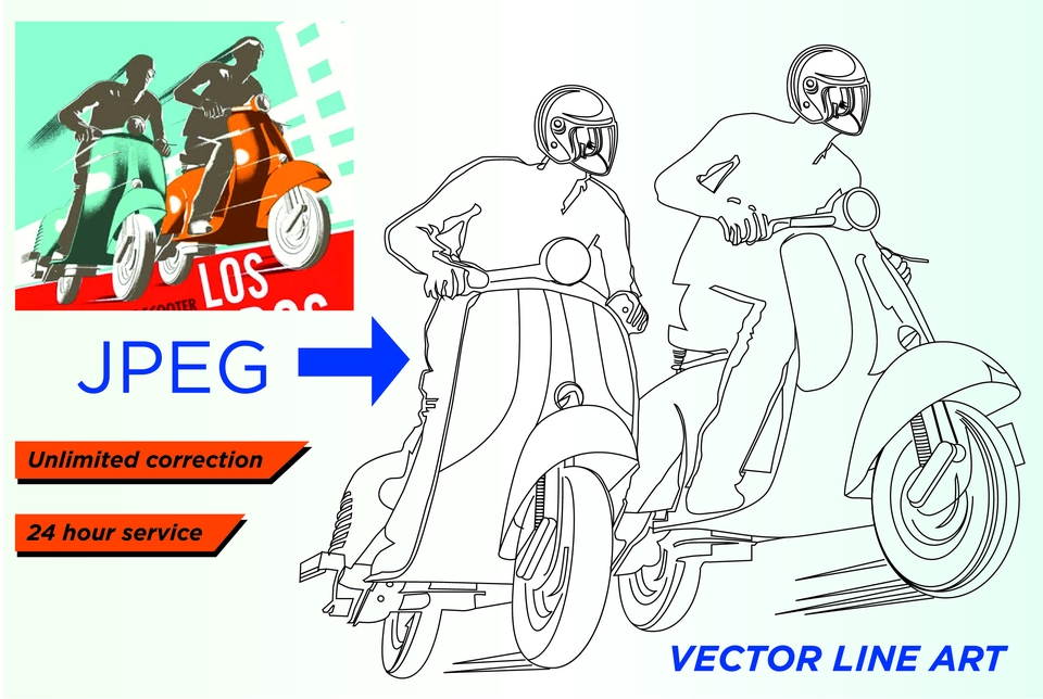 Gambar dan Ilustrasi - JPEG jadi VECTOR - 9