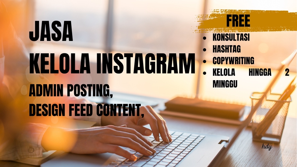 Digital Marketing - Kelola Social Media Instagram (Copywriting - Design) - 1