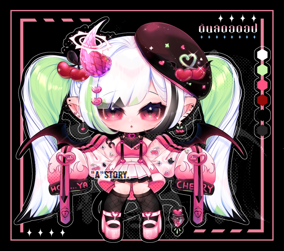 ออกแบบ Character & Mascot - ออกแบบคาแร็กเตอร์ จิบิ 2 - 2