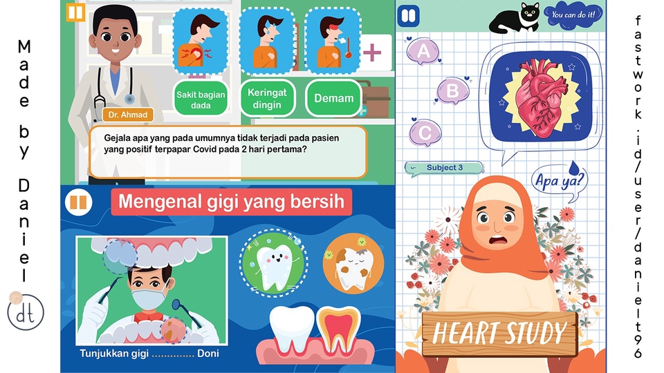Jasa Pembuatan & Pengembangan Aplikasi Android - Jasa buat Game Edukasi, Skripsi, Tesis, Professional Cepat Garansi (Android, HTML5 web, Komputer PC)