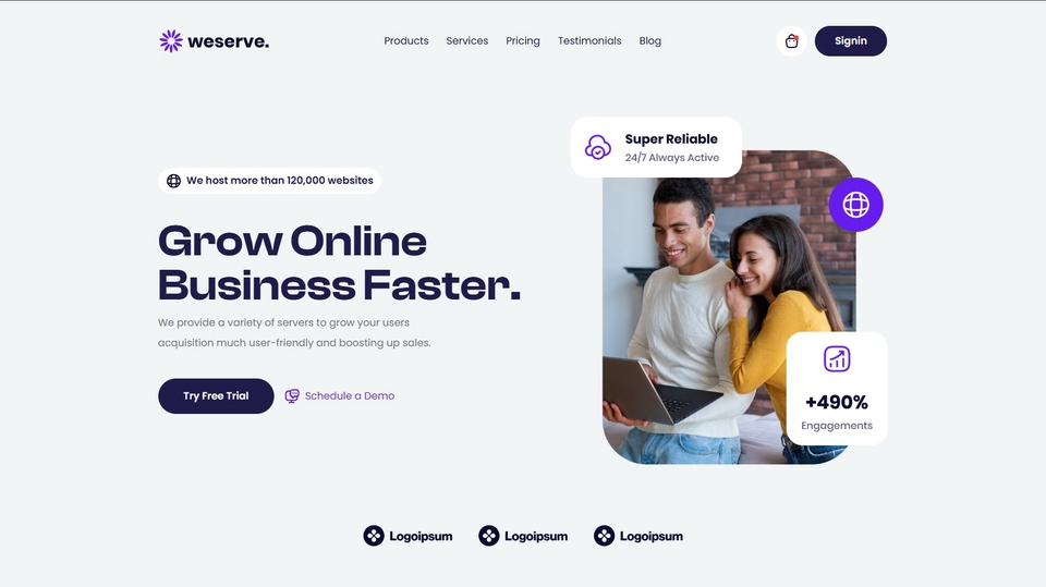 Jasa Pembuatan Website Perusahaan dan Toko Online - Web Developer Profesional - We Serve