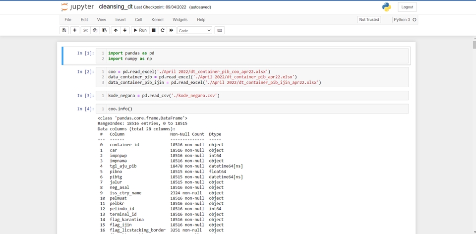 Entri Data - Data Entri dan Data Handling (24 jam) - 5