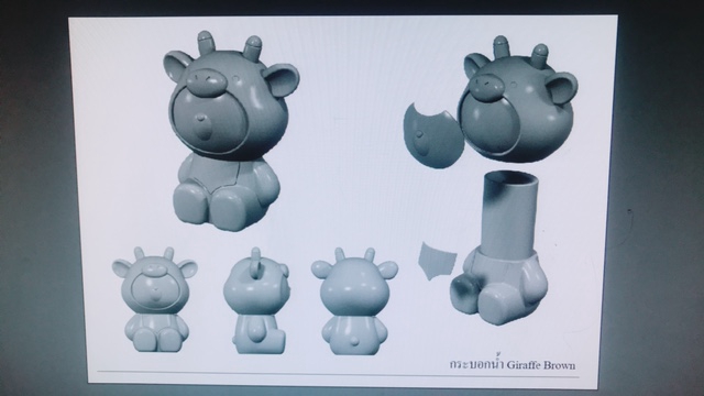 รับปั้นโมเดล 3d โมเดลตัวการ์ตูน สินค้า ออกแบบ 3d 3d packshot 3d model