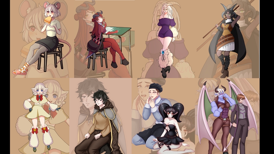 Ilustrasi Anime Karakter Fan Art