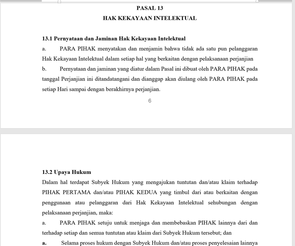 Hukum - JASA BUAT KONTRAK 3 HARI KERJA - 6