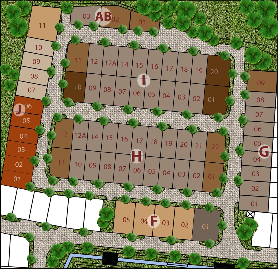 CAD Drawing - Jasa Gambar Siteplan Perumahan - 5