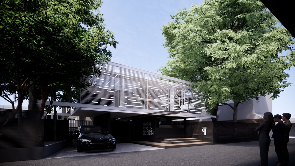 3D Perspective - รับออกแบบสถาปัตยกรรมภายในและภายนอก (อาคารทุกประเภท) - 13